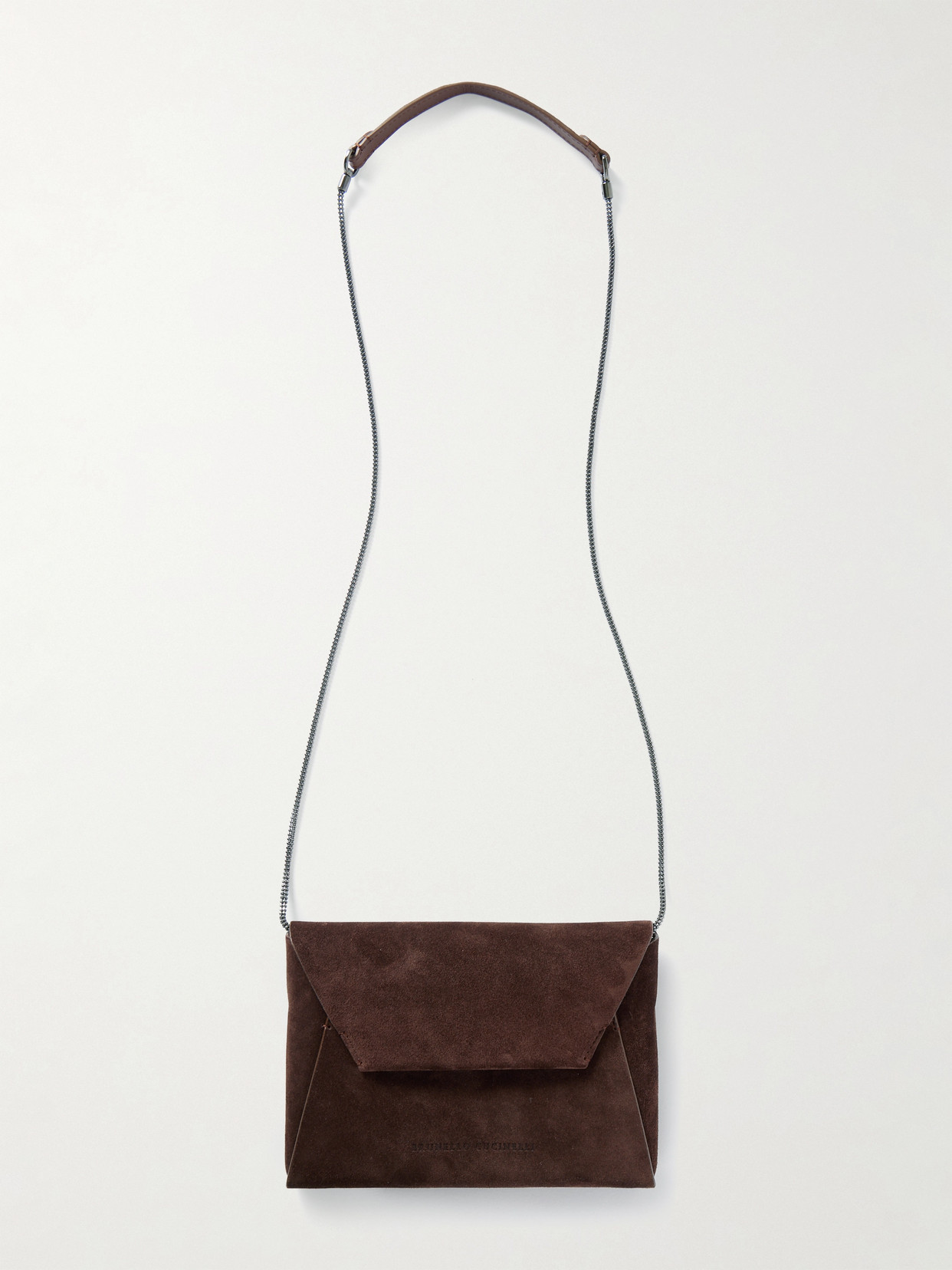 Brunello Cucinelli Mini Suede Shoulder Bag