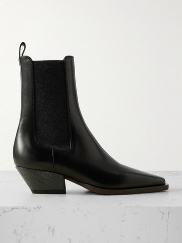 Loewe - Campo leather Chelsea boots | Plush