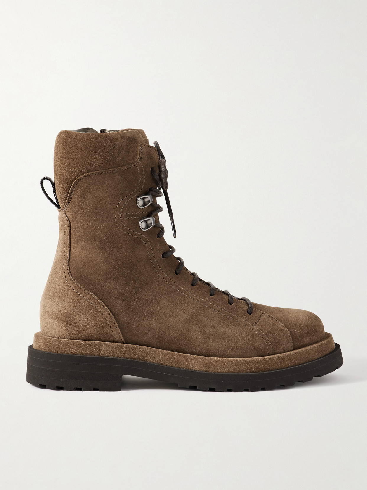 Brunello Cucinelli Bead-embellished Suede Boots