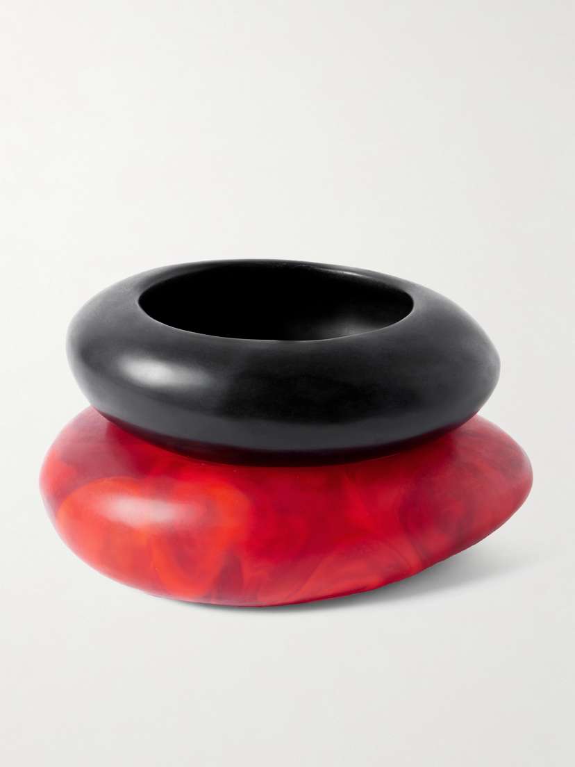 Dinosaur Designs Rock Set Of Two Resin Bangles