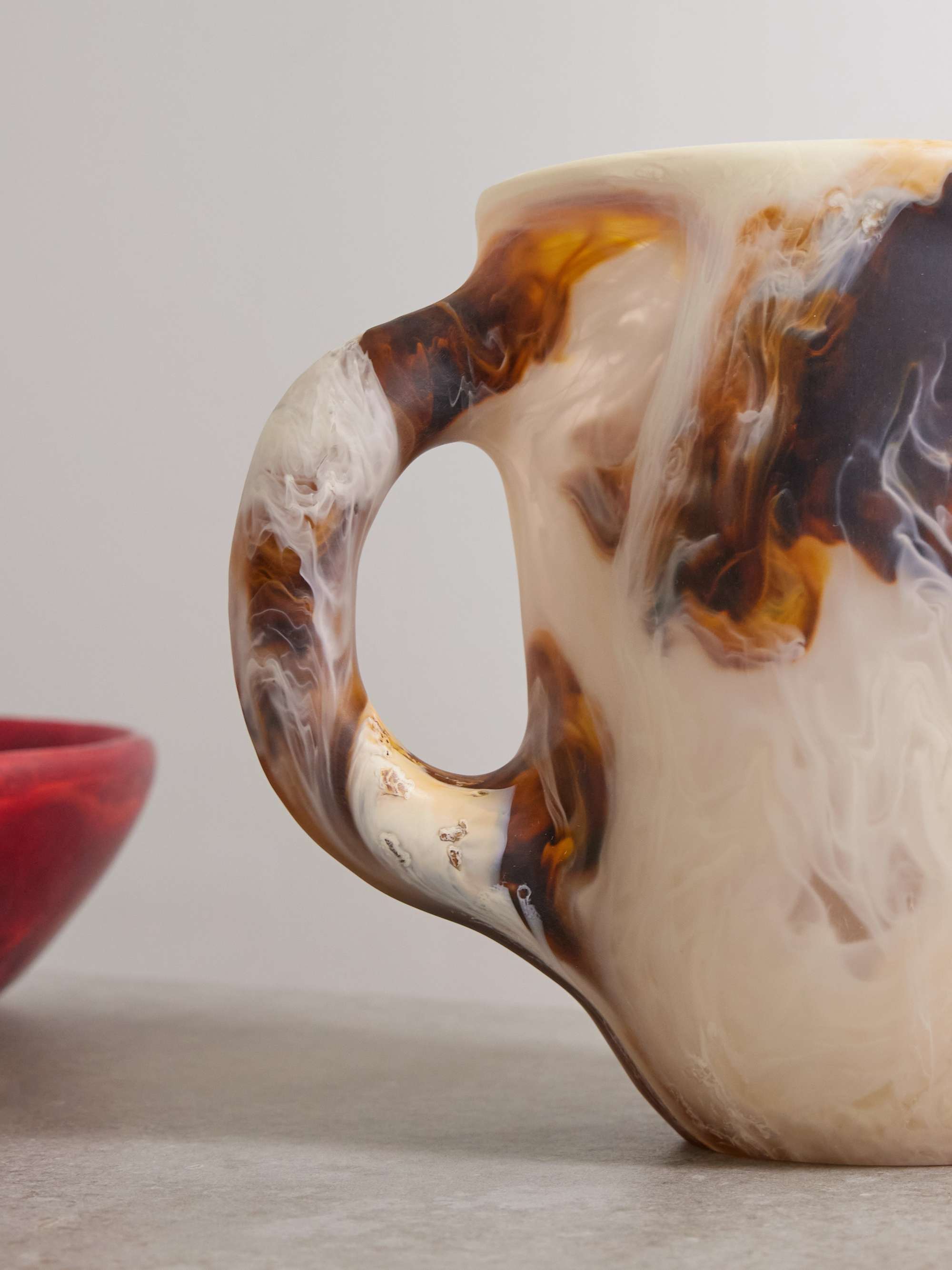 DINOSAUR DESIGNS Rock large 23cm swirled resin jug