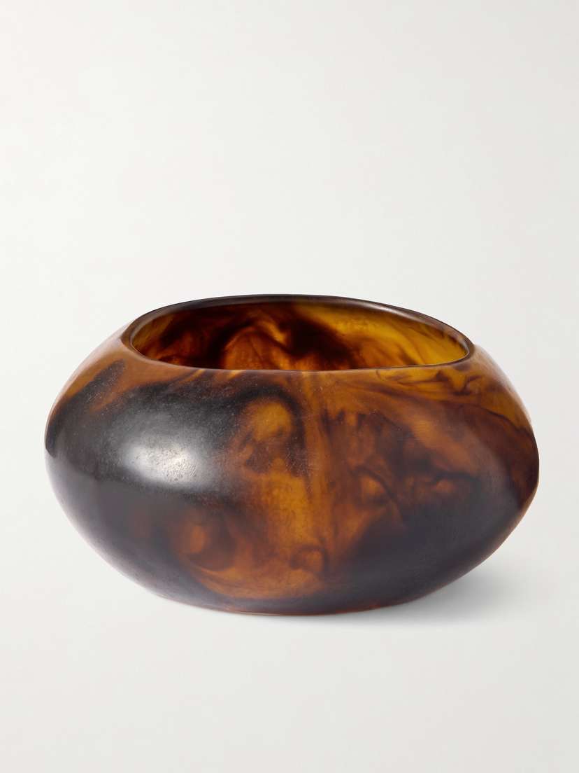 Dinosaur Designs Large Boulder Tortoiseshell Resin Bangle