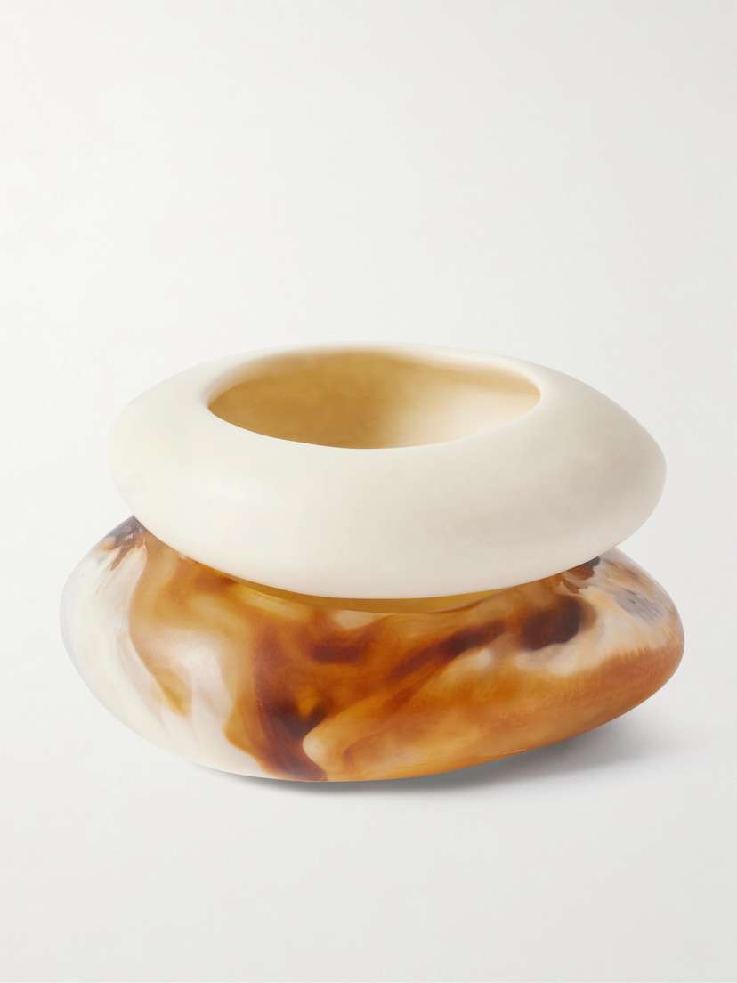 Dinosaur Designs Rock Set Of Two Resin Bangles