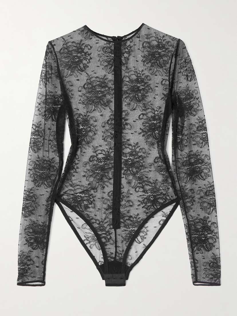 Dolce & Gabbana Chantilly Lace Bodysuit