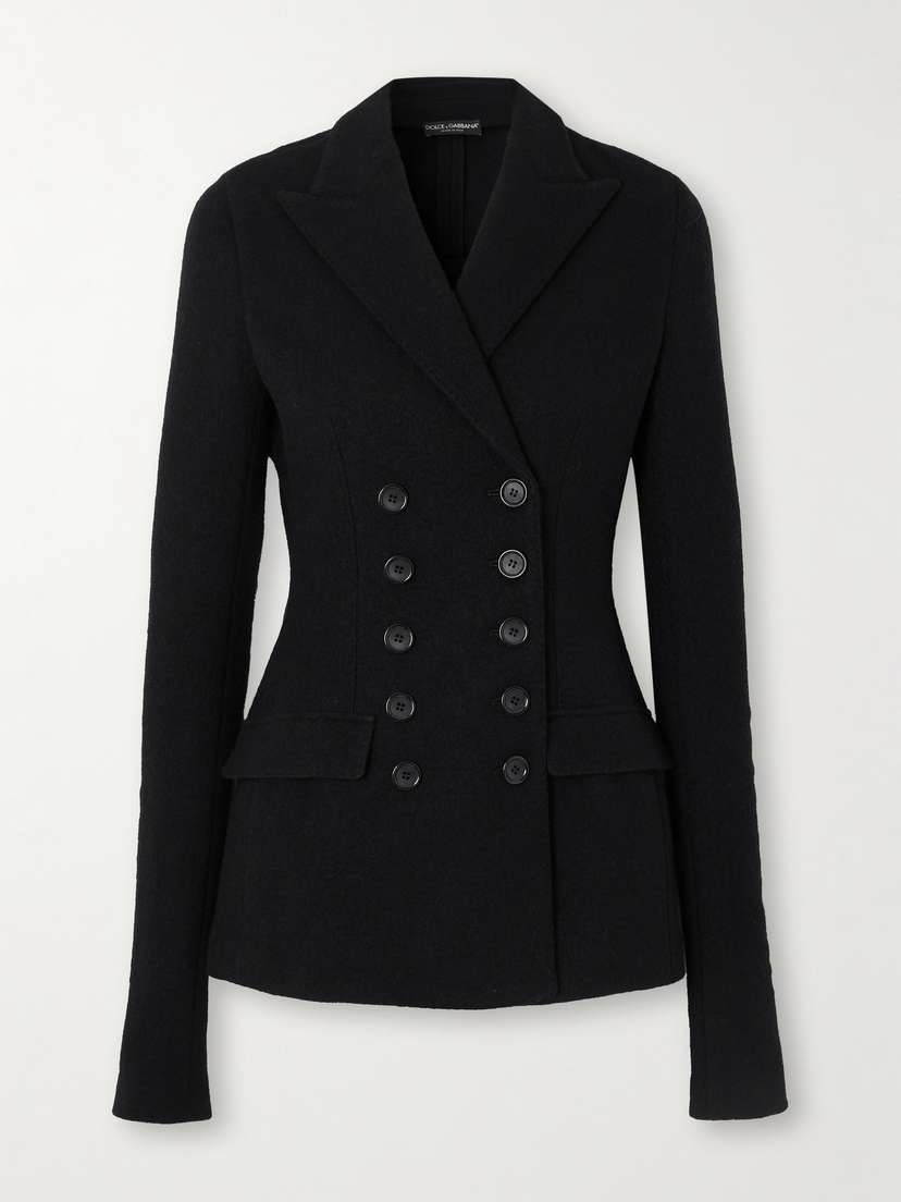 Dolce & Gabbana Double-breasted Wool Blazer