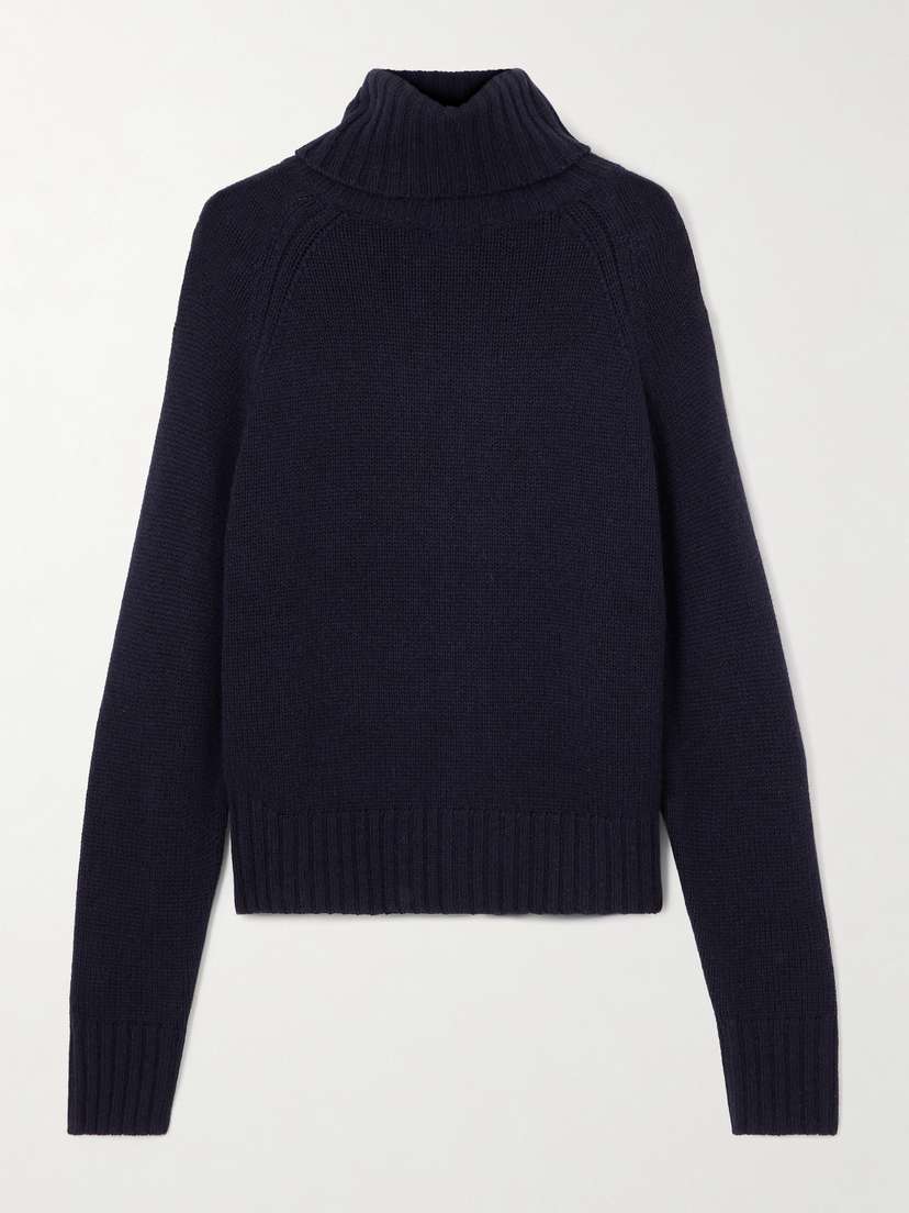 Allude Wool And Cashmere-blend Turtleneck Sweater