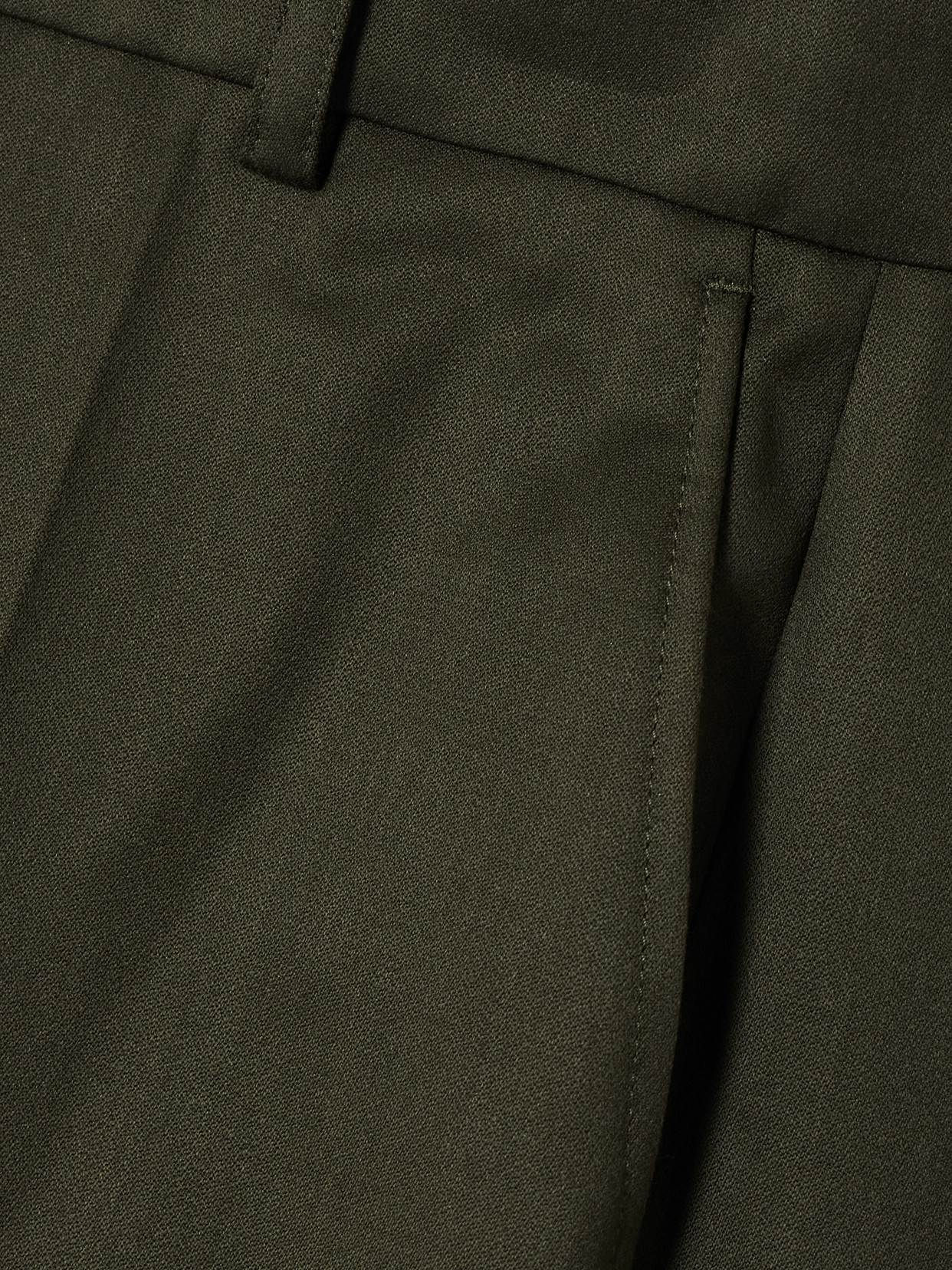 Stella Mccartney Shiny Tailoring Loose Trousers In Green