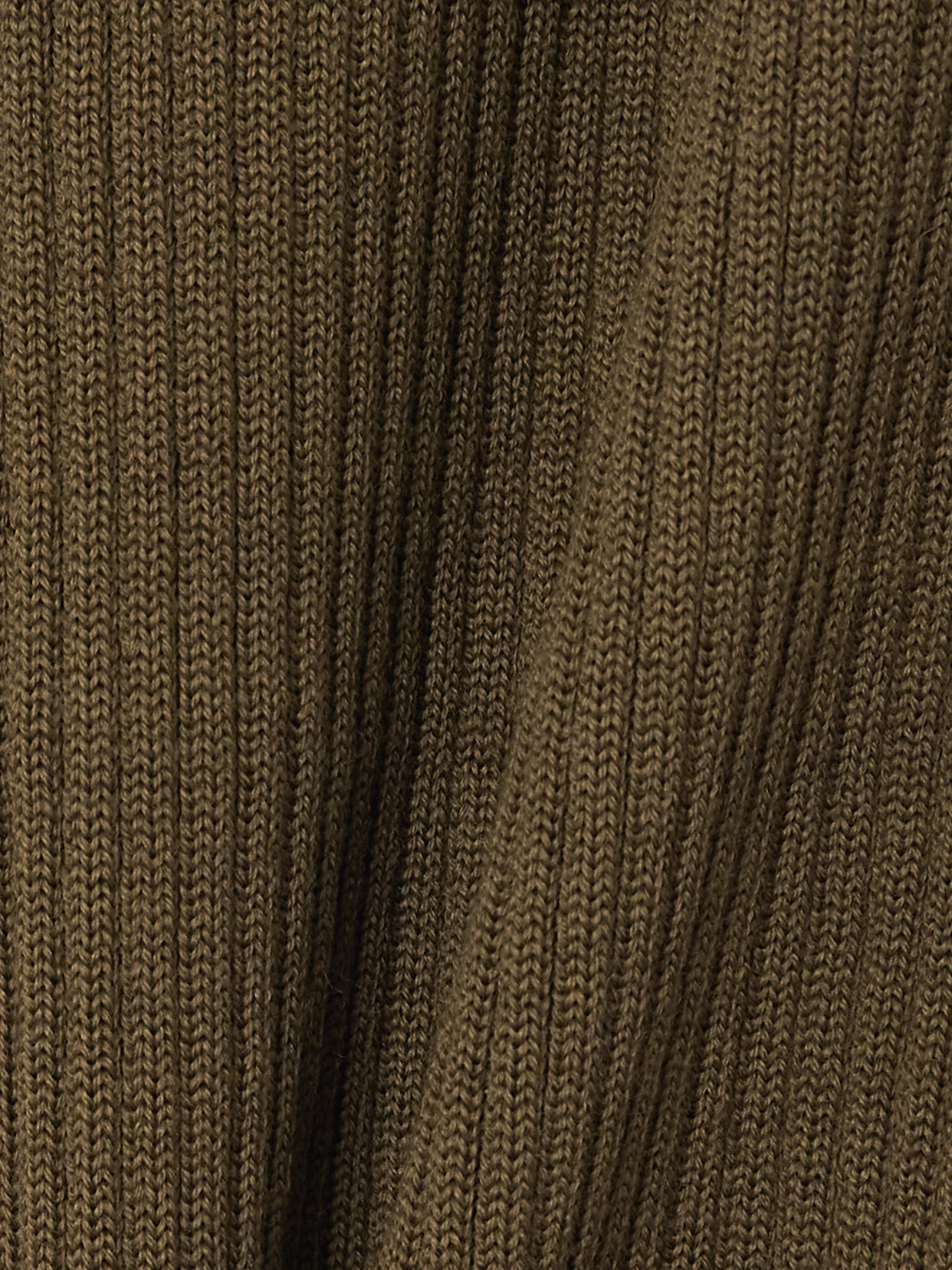 Stella Mccartney Strapless Ribbed Wool Top In Brown