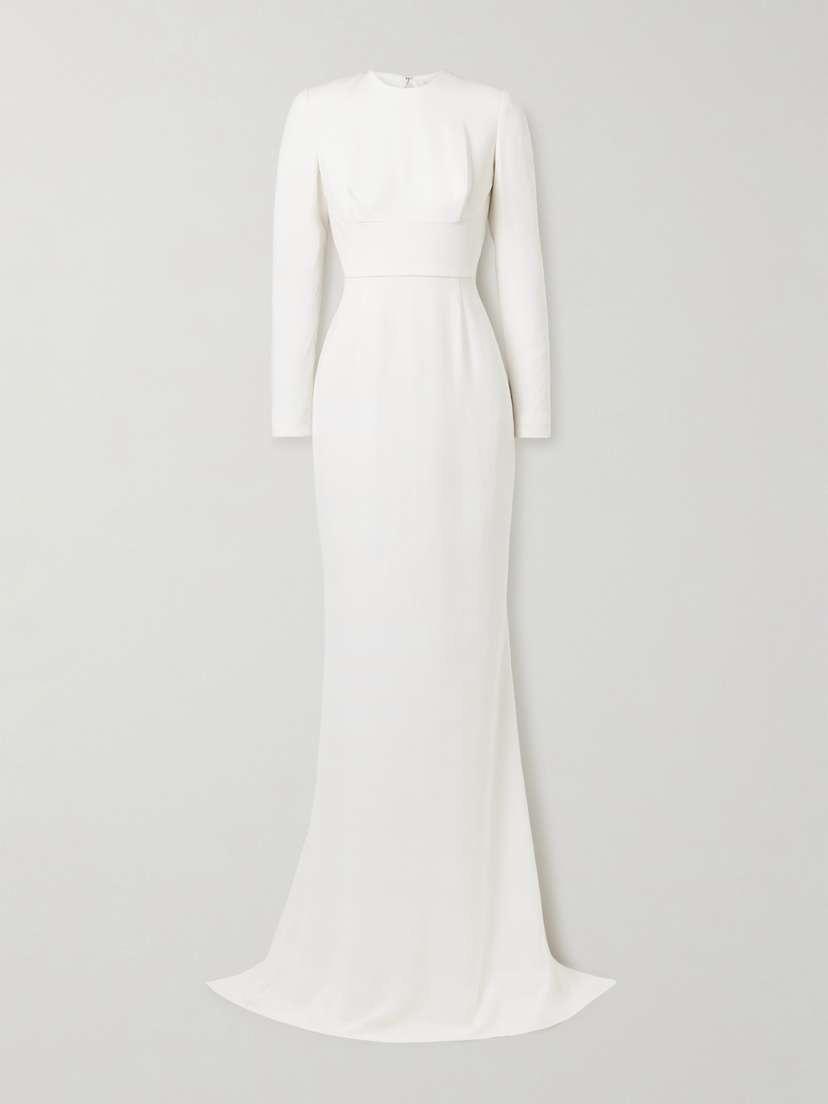 Stella McCartney Open-back Crepe Gown