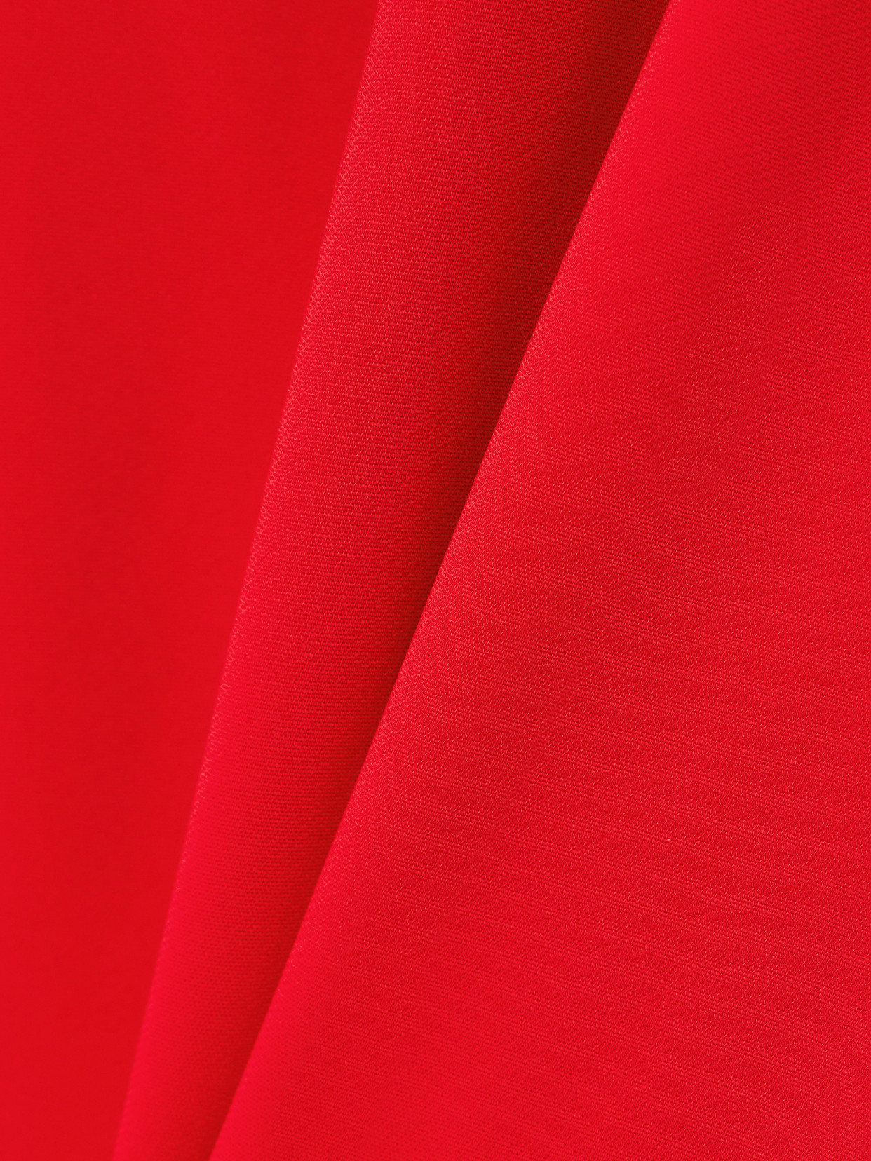 Stella Mccartney Open-back Crepe Gown In Red