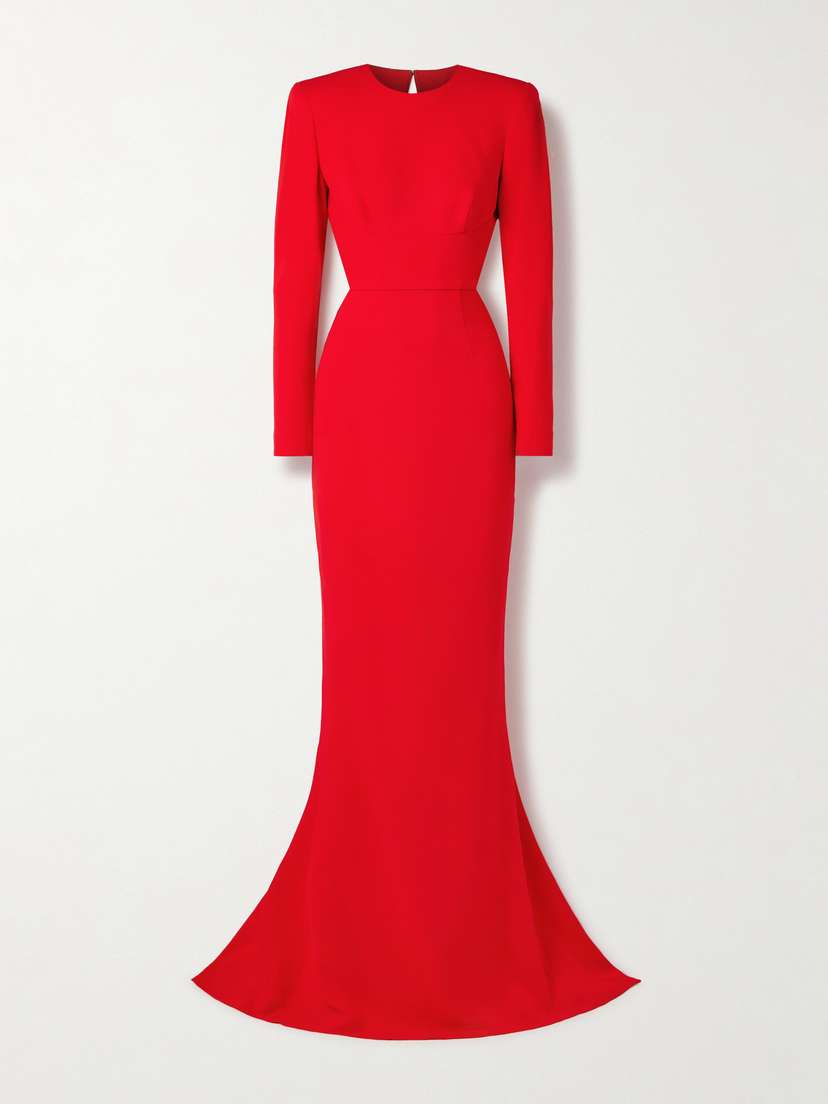 Stella McCartney Open-back Crepe Gown