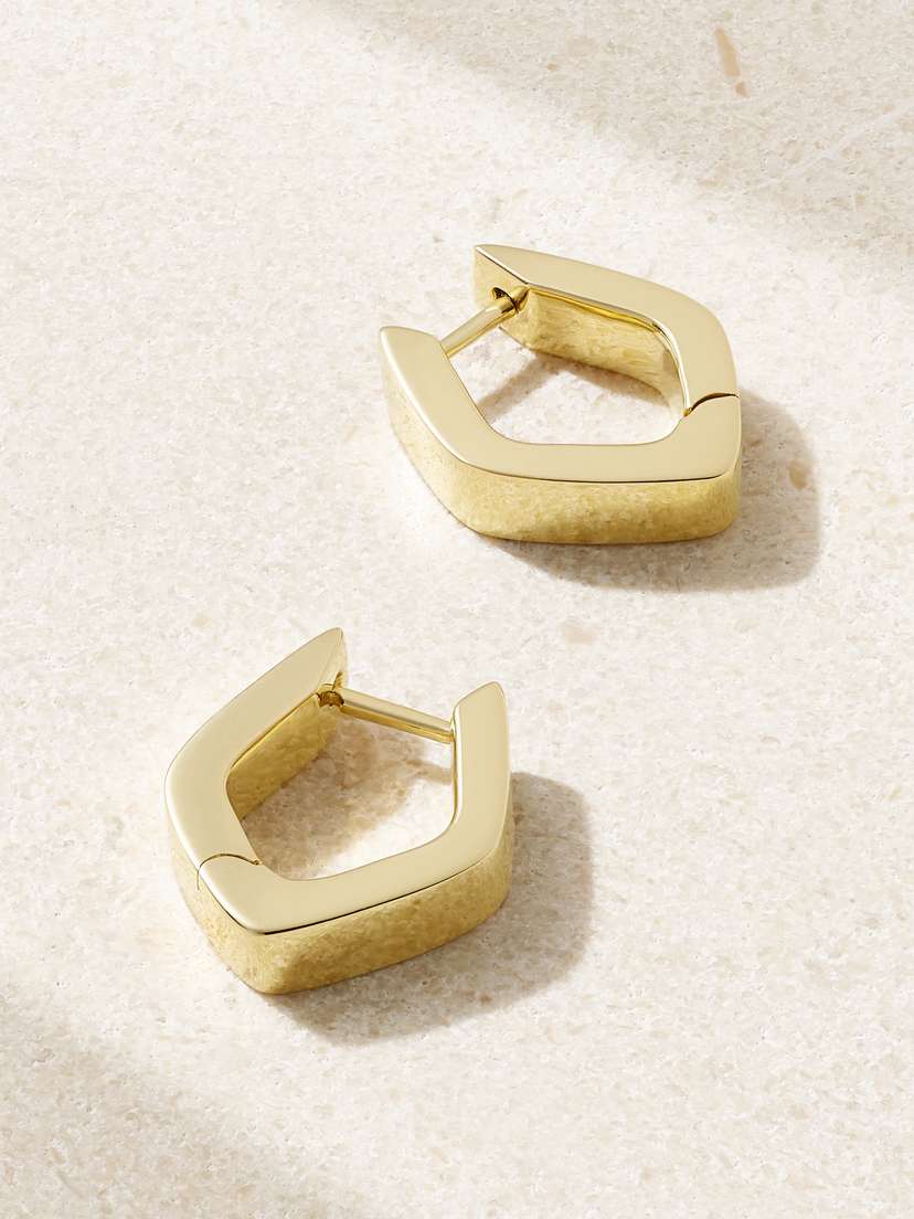 Anita Ko Georgie 18-karat Gold Hoop Earrings