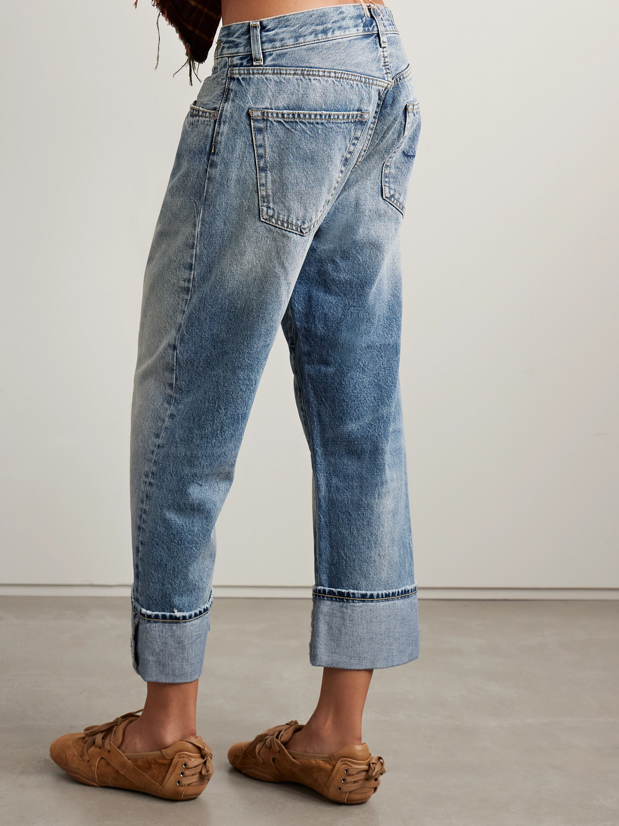 R13 X-boyfriend Jeans In Blue