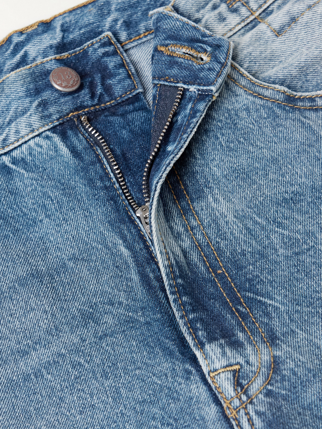R13 X-boyfriend Jeans In Blue
