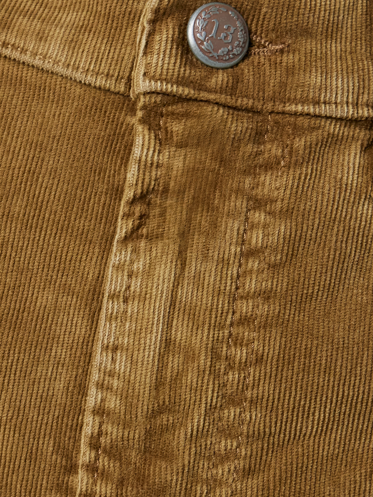 R13 Charlotte High-rise Flared Cotton-blend Corduroy Jeans In Brown