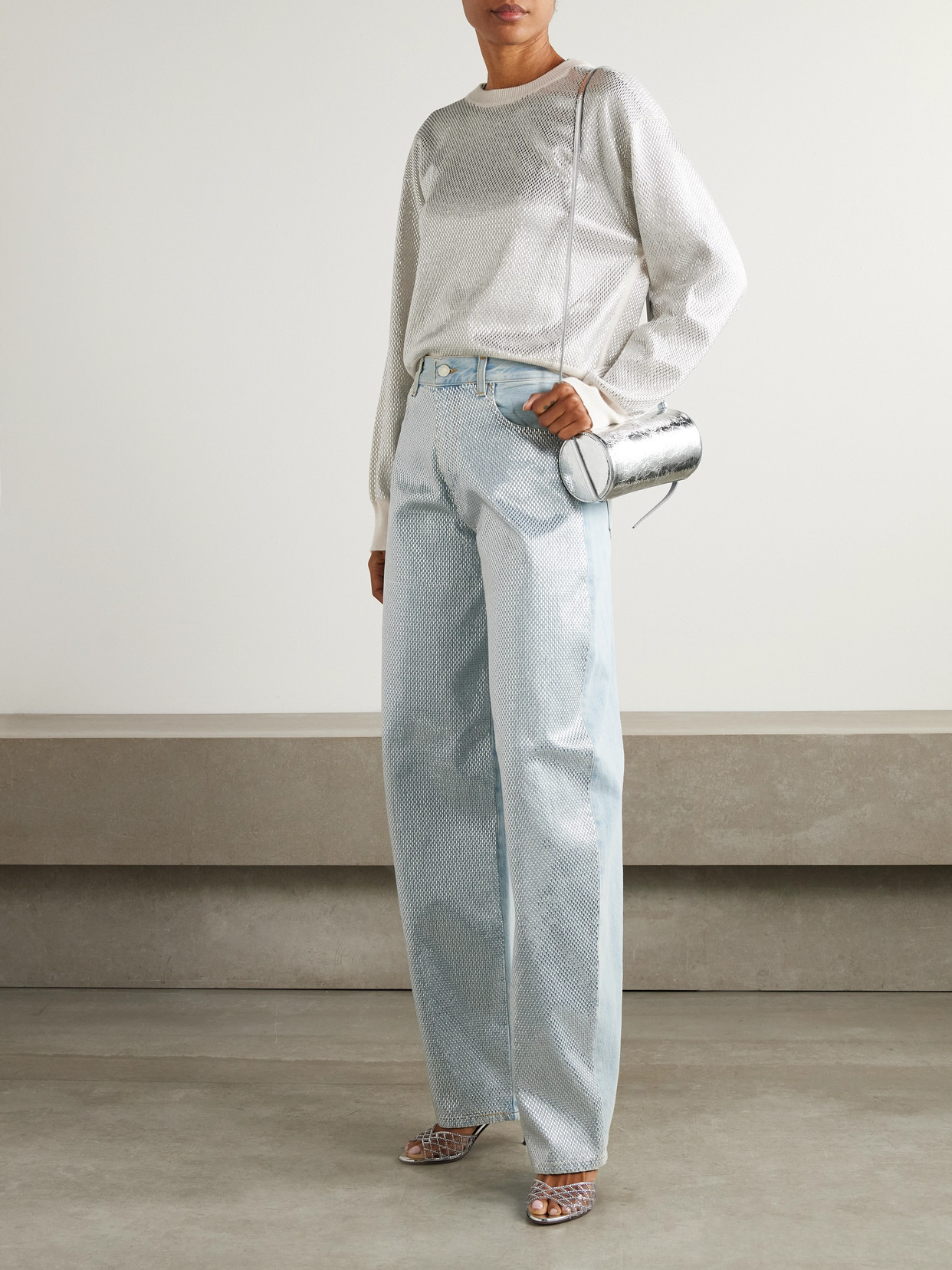 Haikure Kir Embellished Wool Sweater In Neutral