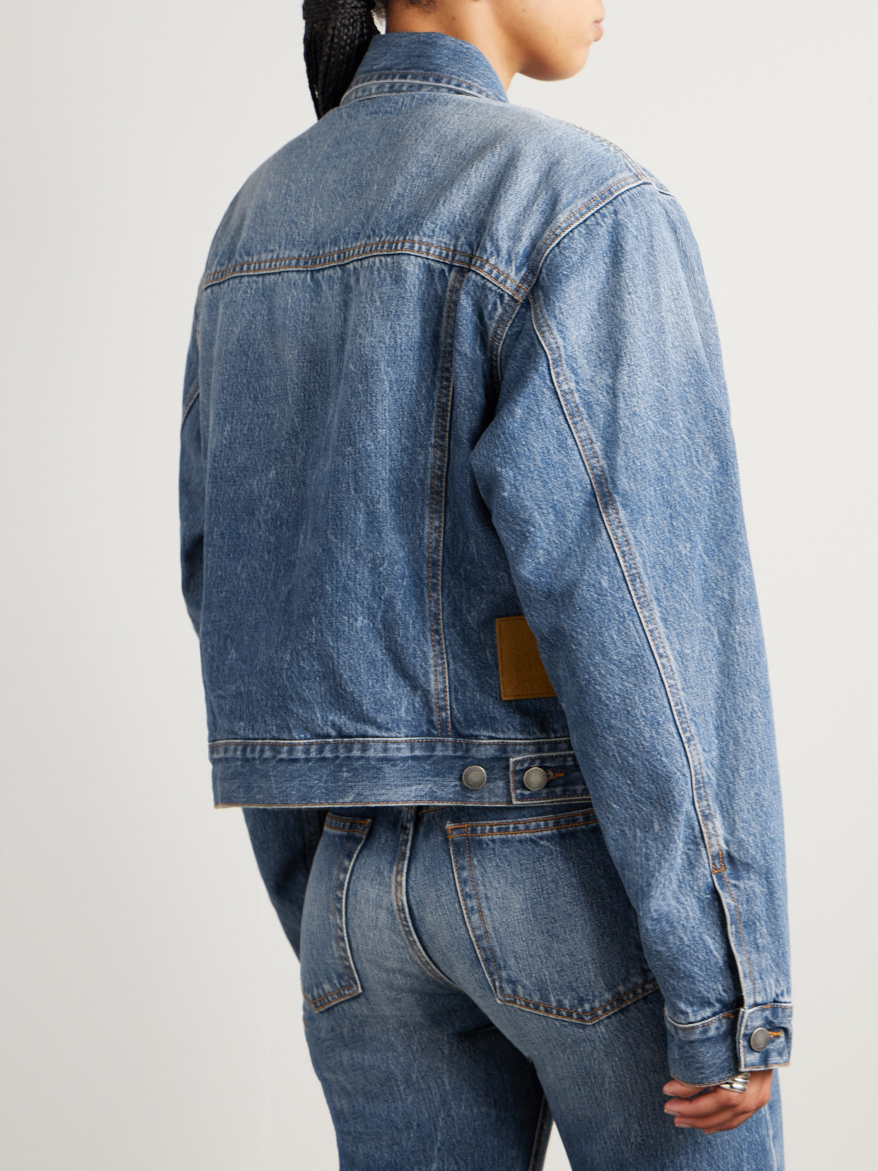 Haikure Renee Denim Jacket In Blue