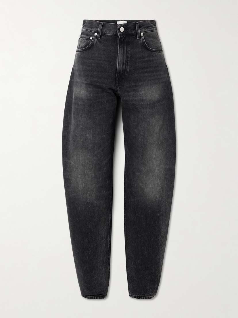 Haikure Bibi Mid-rise Barrel-leg Jeans