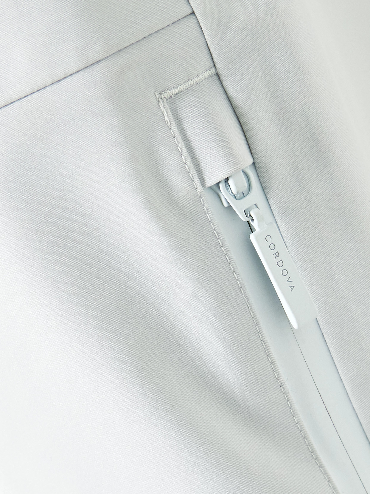 Cordova Zurs Two-tone Stretch Ski Pants In Gray