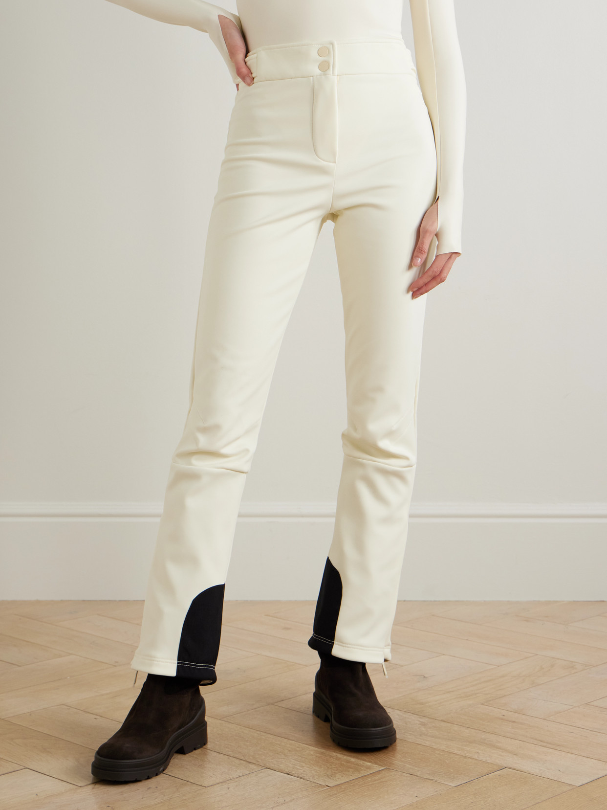 Cordova Saint Moritz Stretch Tech-jersey Flared Ski Pants In Multi