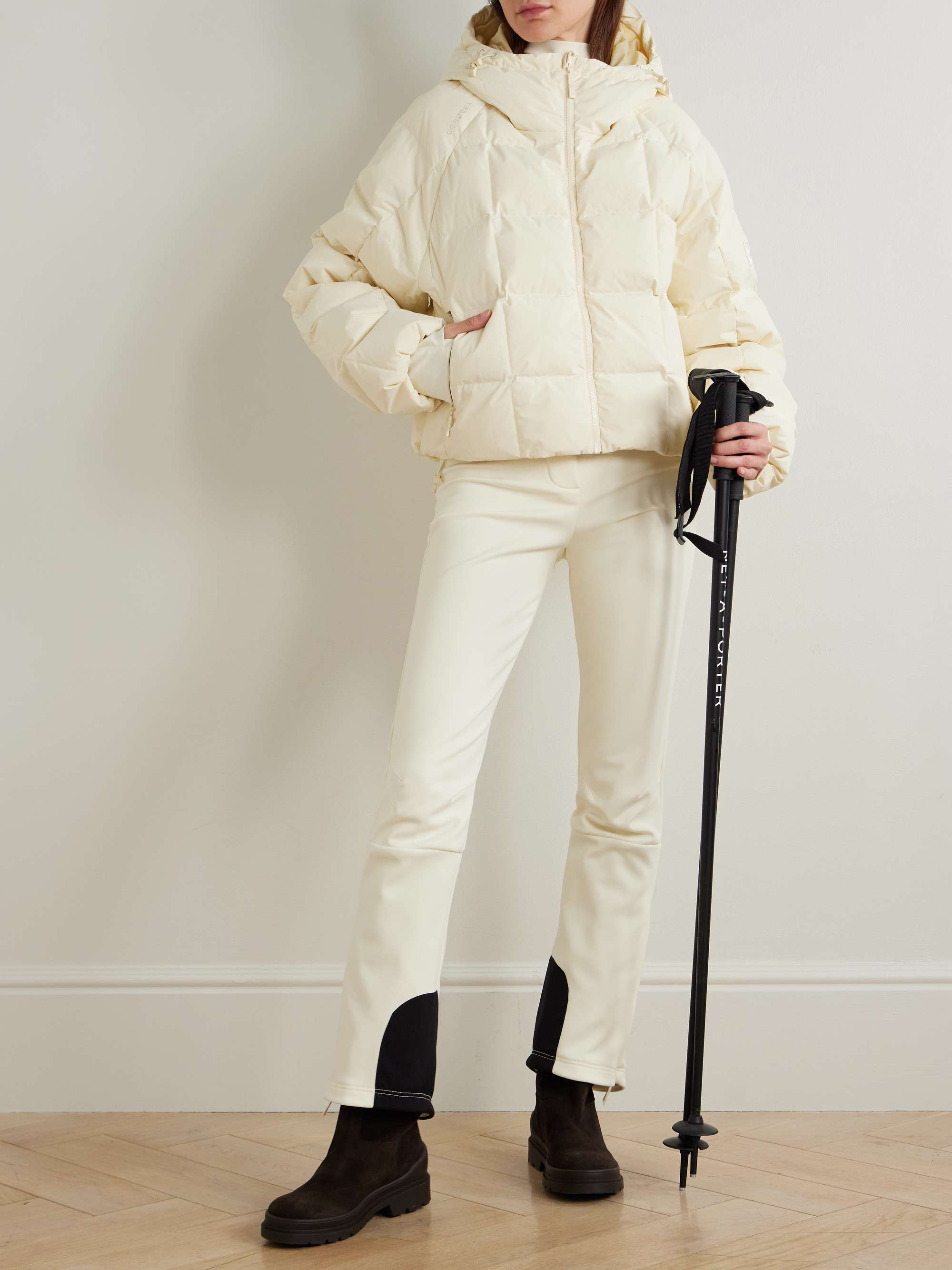 CORDOVA Saint Moritz stretch tech-jersey flared ski pants | NET-A