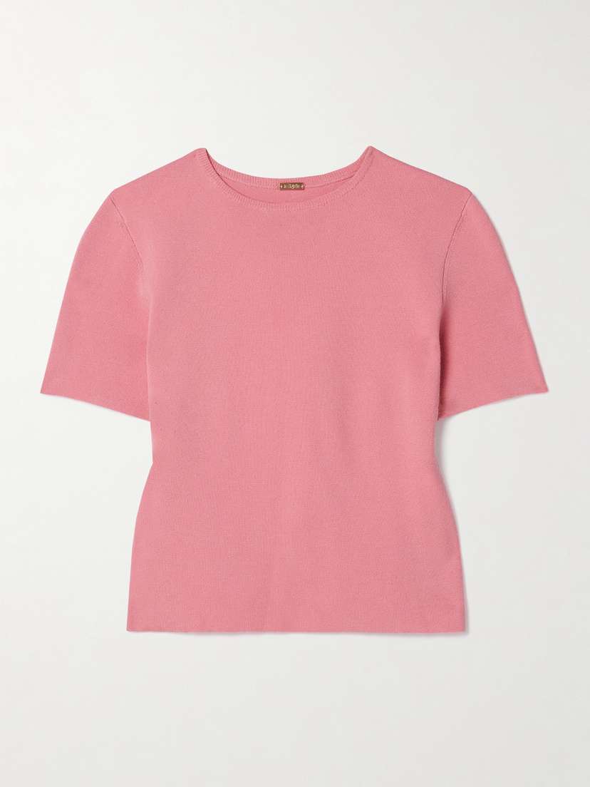 Cult Gaia Milios Knitted T-shirt