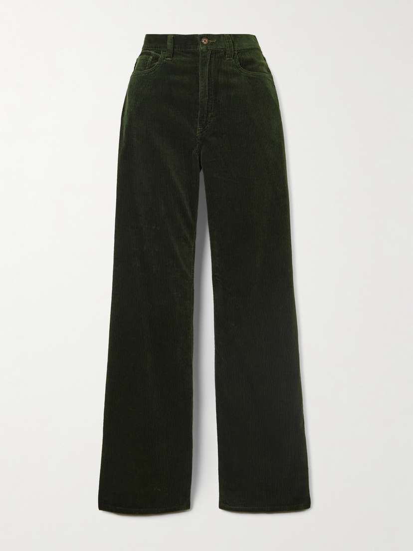 Polo Ralph Lauren Cotton-corduroy Wide-leg Pants