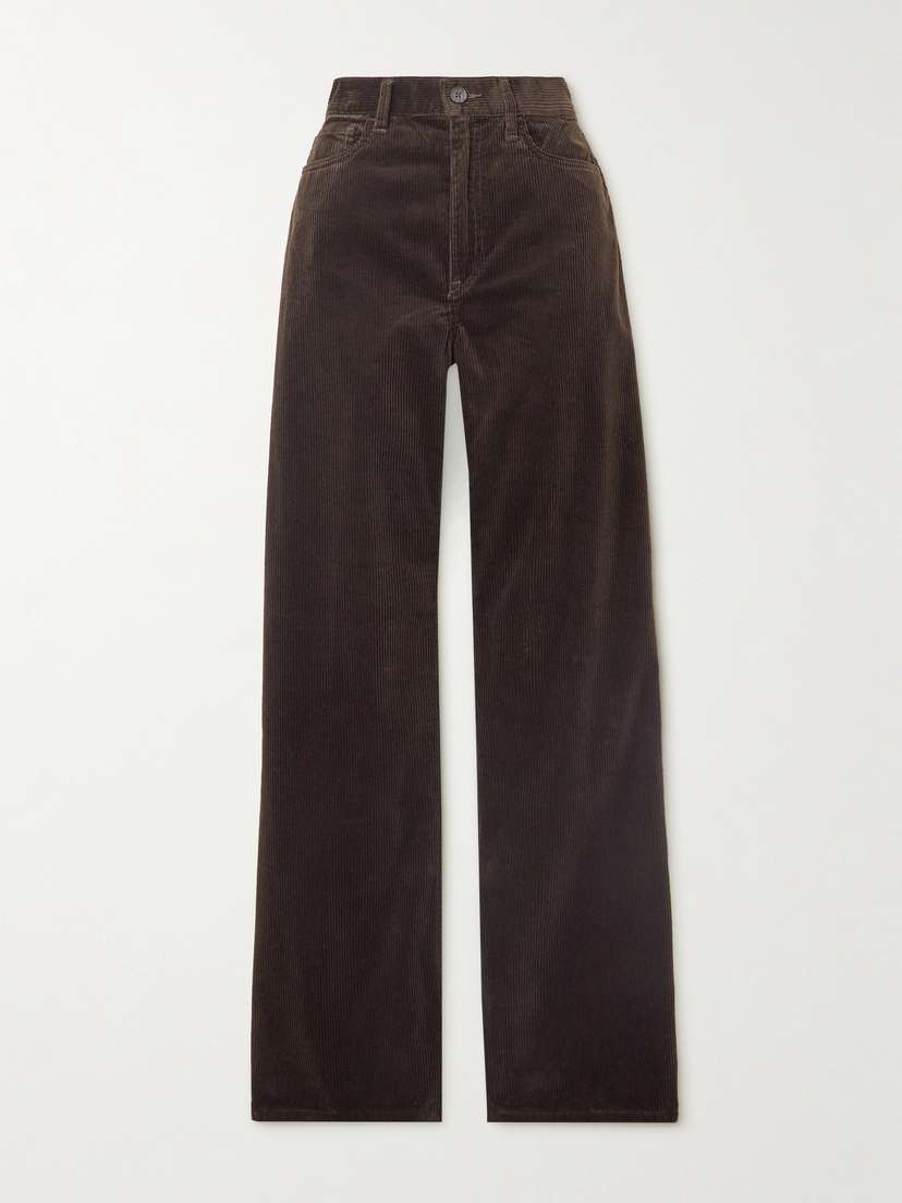 Polo Ralph Lauren Cotton-corduroy Wide-leg Pants