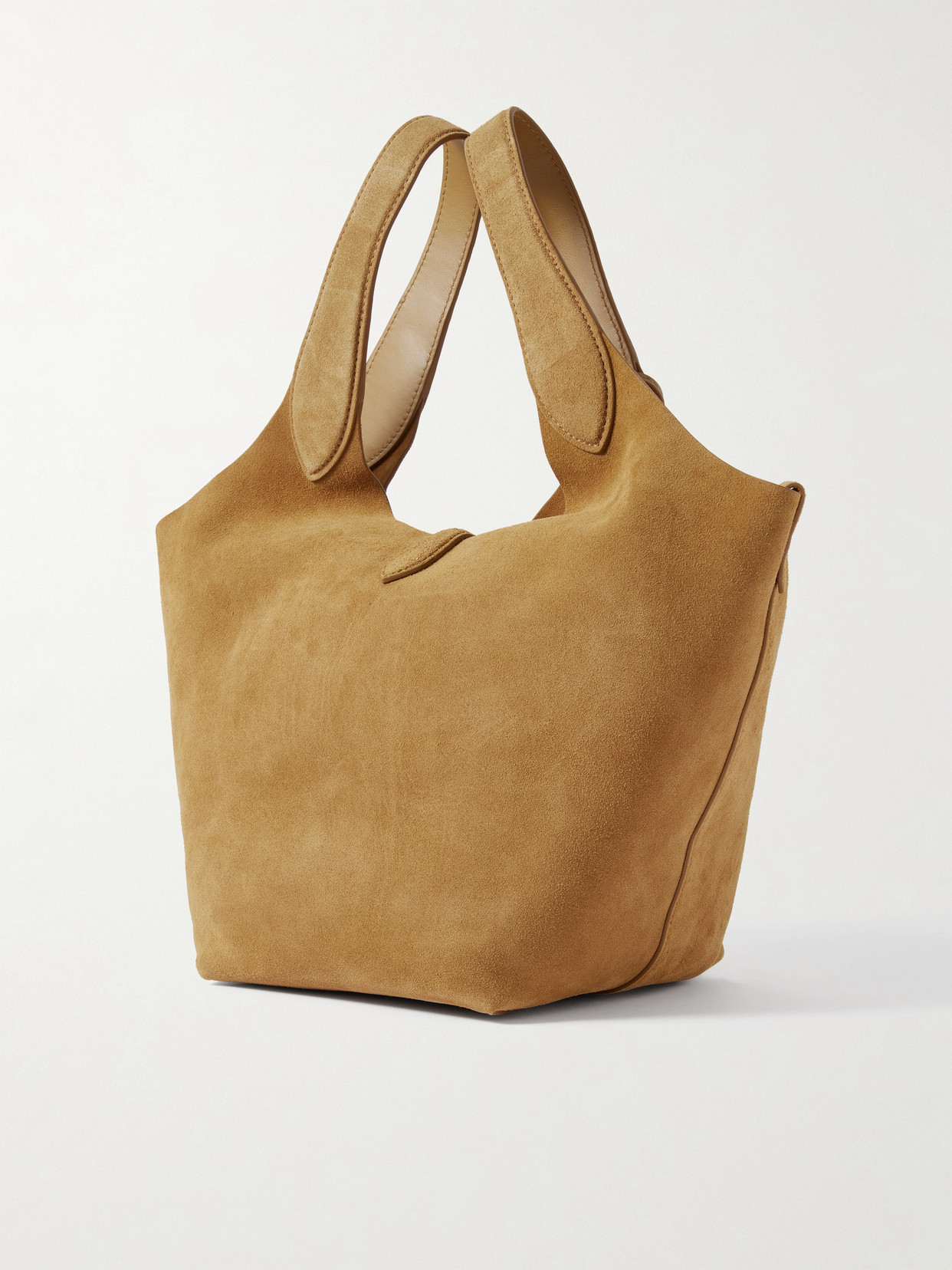 Polo Ralph Lauren - Polo Play Leather-Trimmed Suede Tote