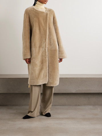 TOTEME Shearling coat