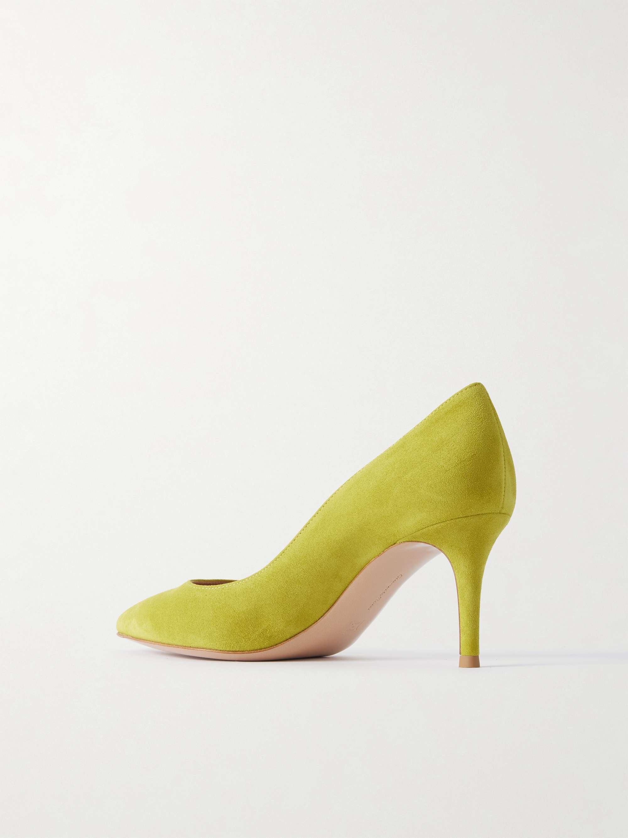 GIANVITO ROSSI 70 suede pumps