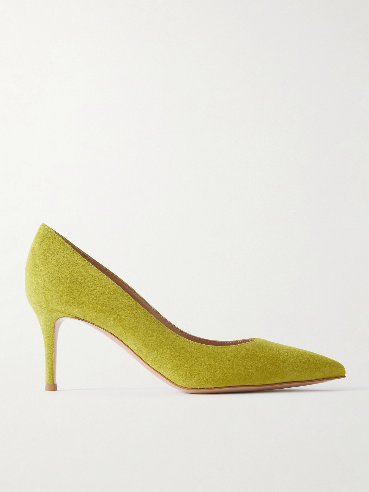 Gianvito Rossi Gianvito 70 Suede Pumps In Green