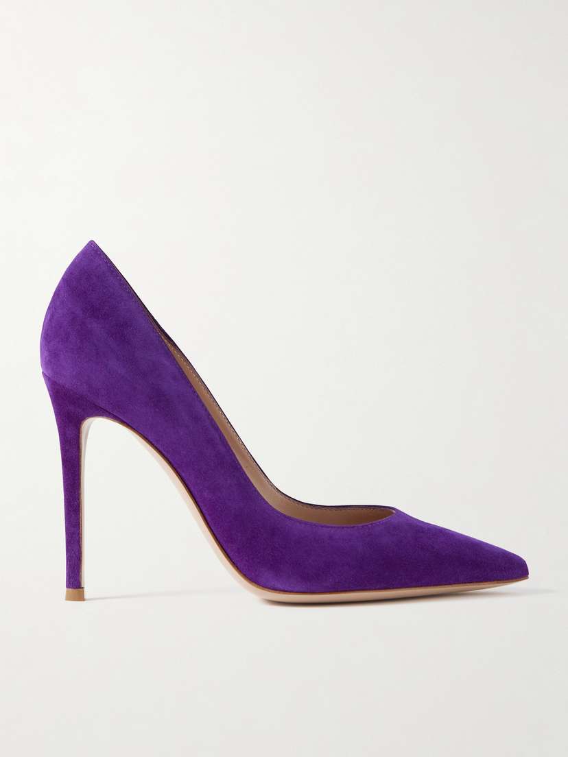 Gianvito Rossi 105 Suede Pumps