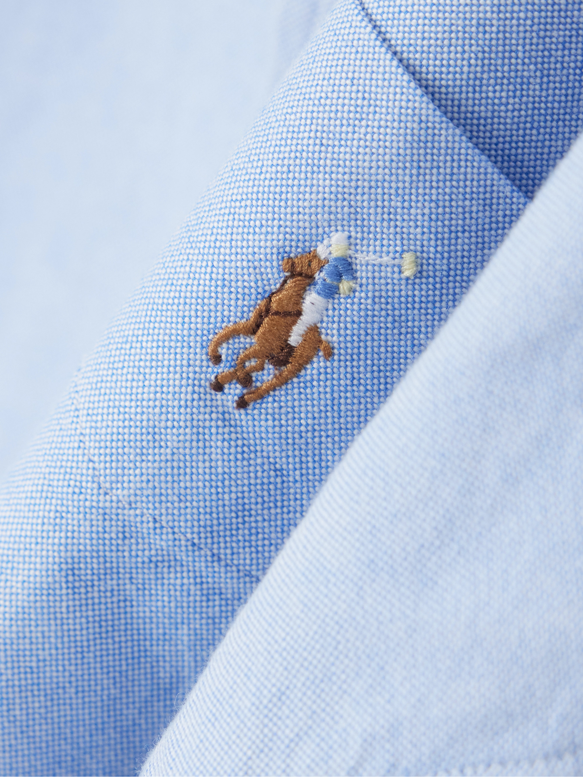 Polo Ralph Lauren Embroidered cotton-poplin shirt thumbnail