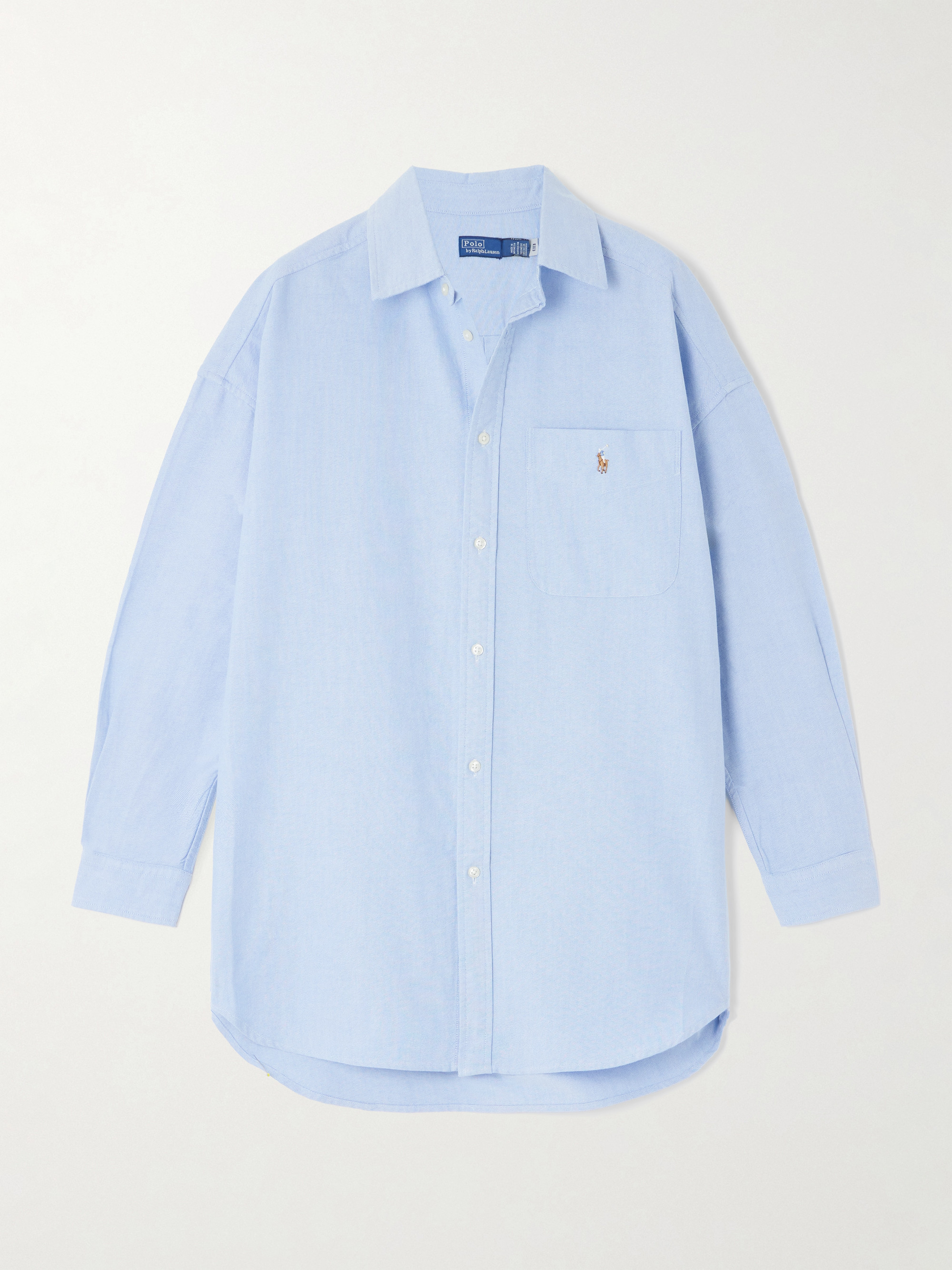 Polo Ralph Lauren Embroidered cotton-poplin shirt thumbnail