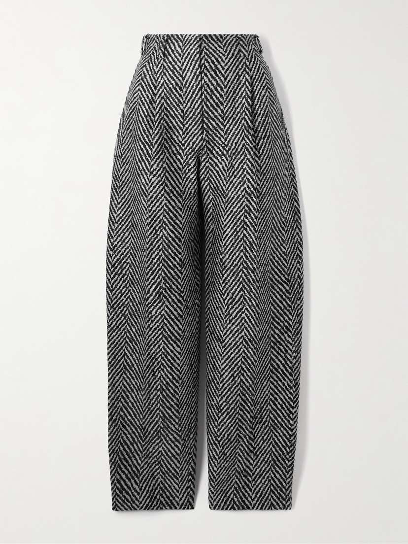 Givenchy Striped Wool-blend Tapered Pants