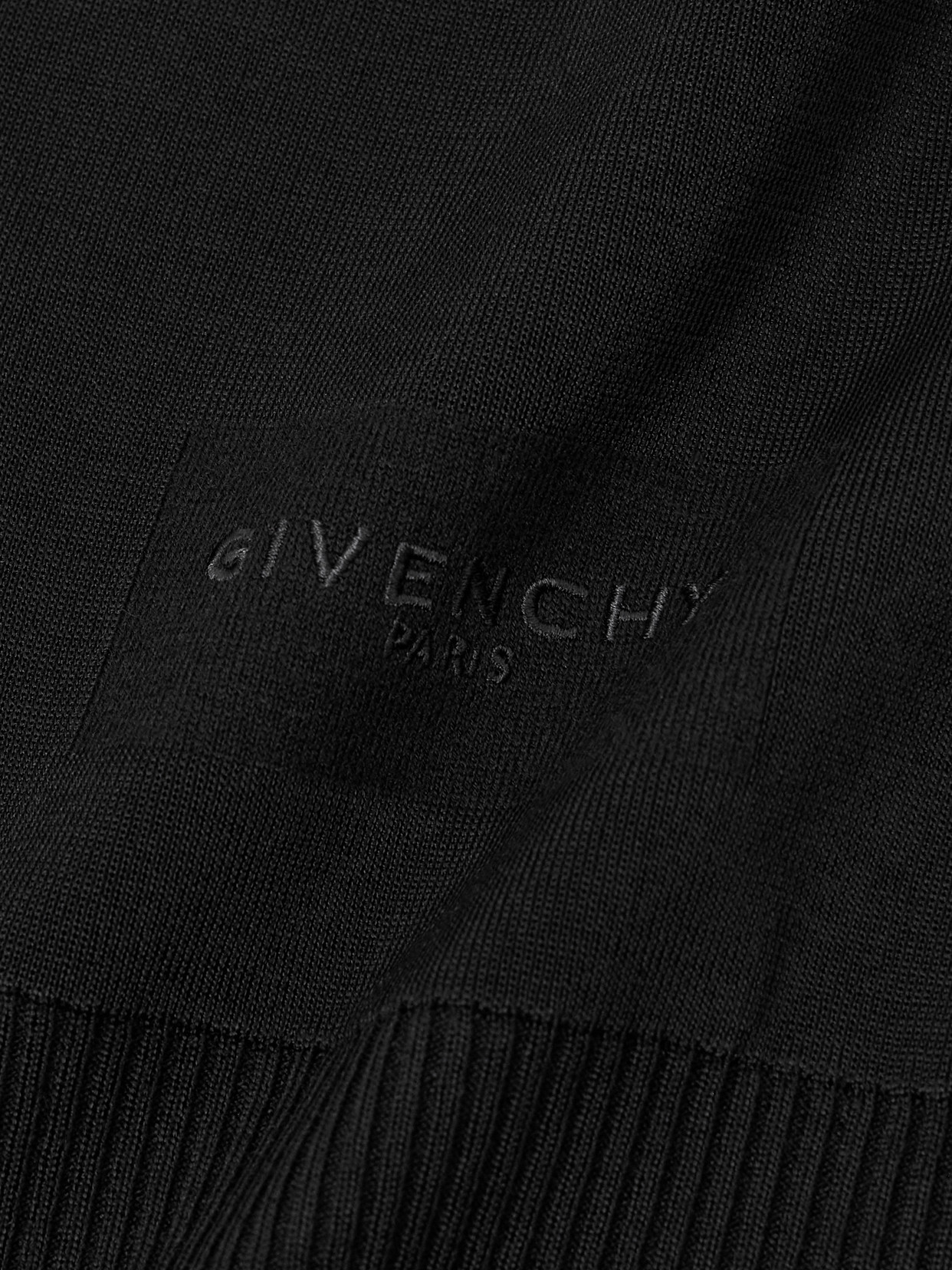 Givenchy Halterneck Open-back Jersey Top In Black