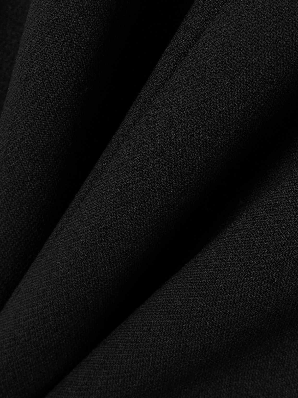 Givenchy Wool-blend Midi Dress In Black