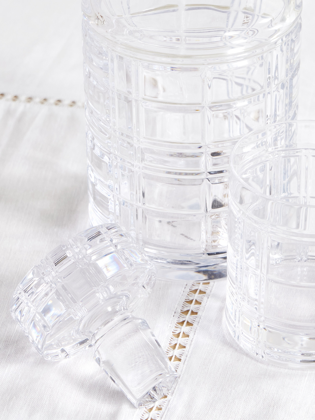 Shop Ralph Lauren Hudson Crystal Decanter And Glasses Set