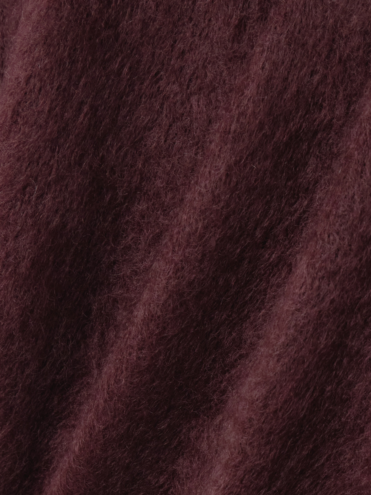 Max Mara Cropped Mohair-blend Sweater In Red
