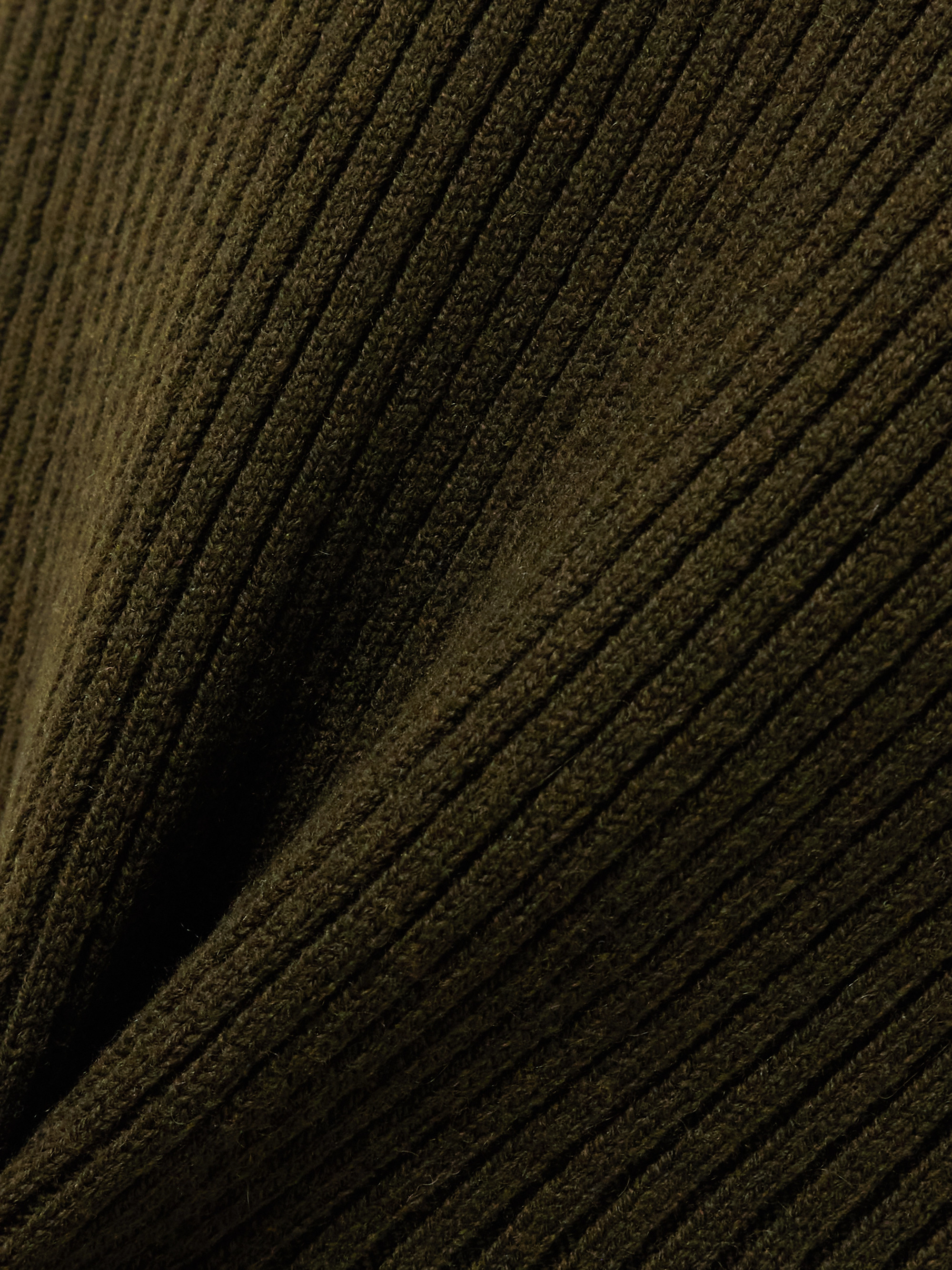 Max Mara Boris ribbed wool-blend maxi skirt