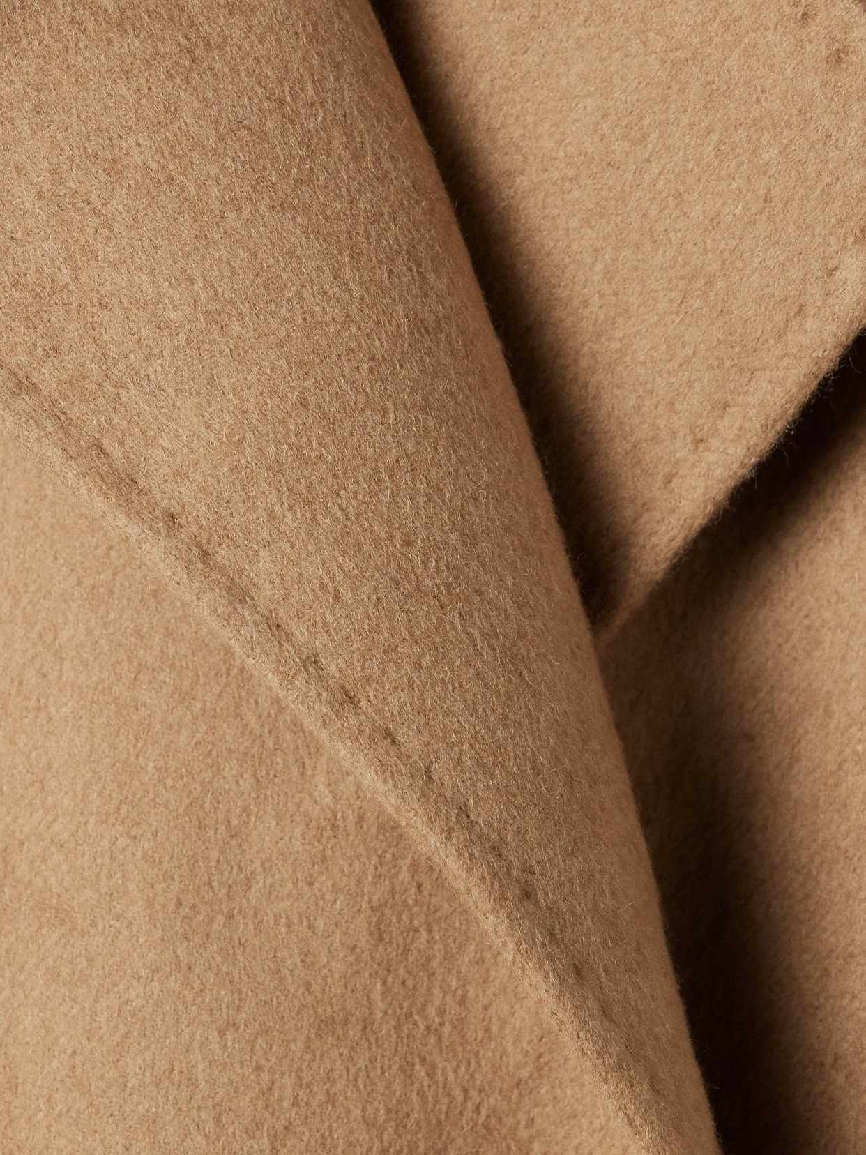 Max Mara Berlina Belted Camel Hair Coat In Neutral