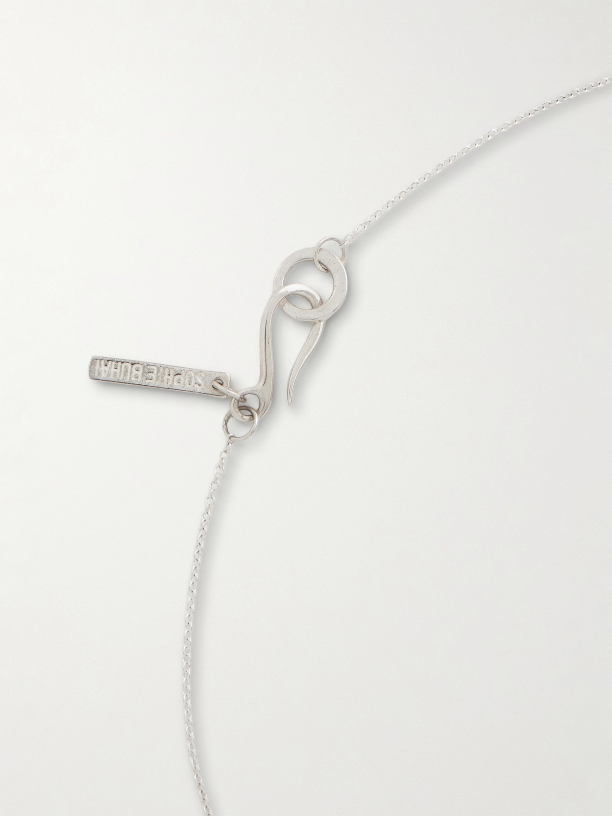 Sophie Buhai Dew Drop Silver Necklace In Gray