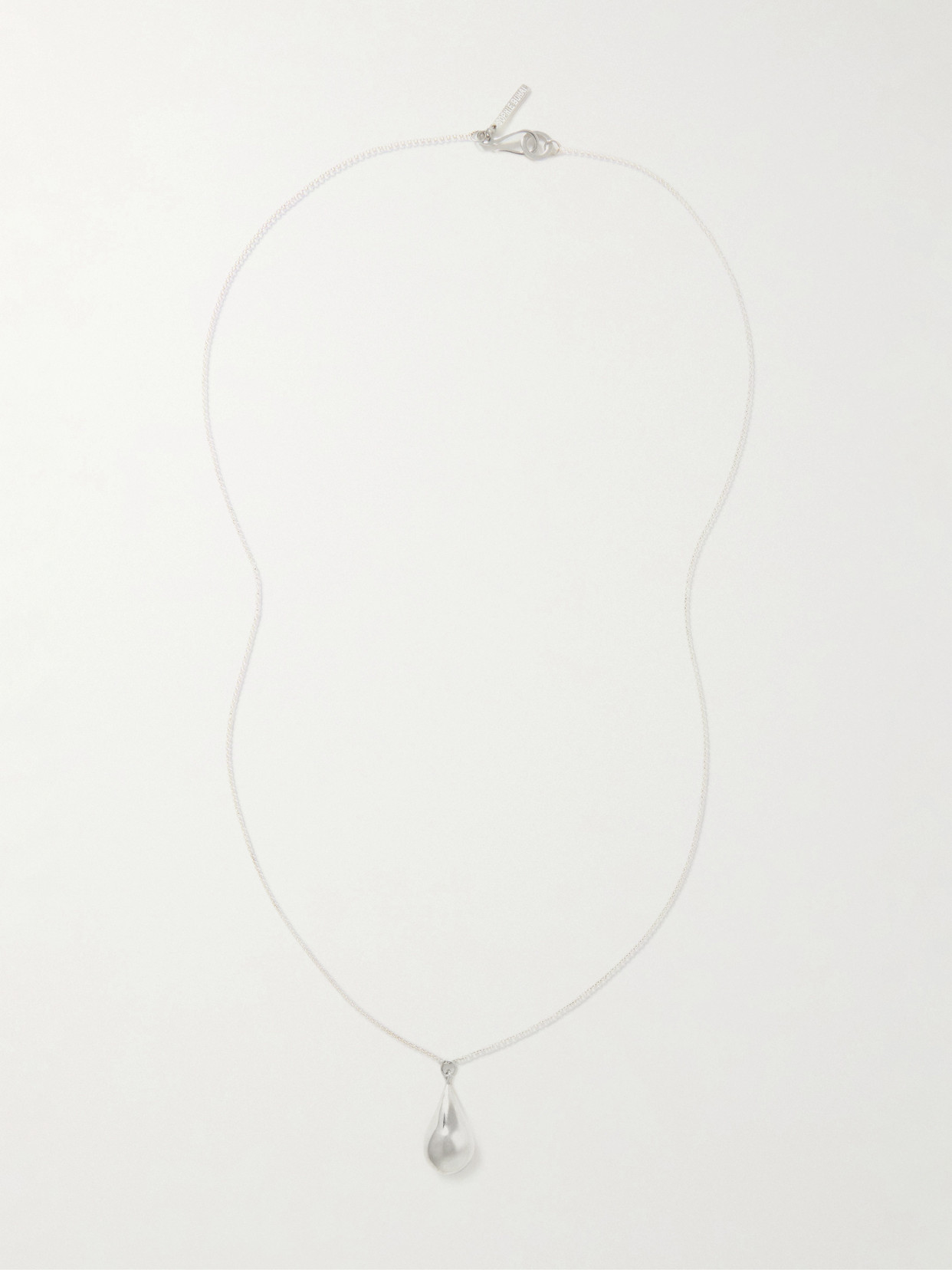 Sophie Buhai Dew Drop Silver Necklace In Gray