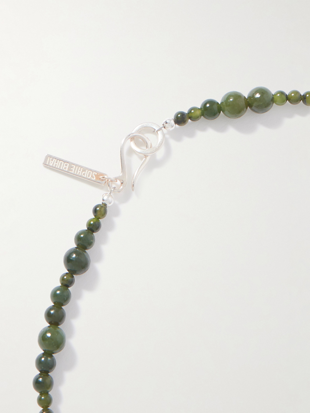 Sophie Buhai Constellation Silver Jade Necklace In Green