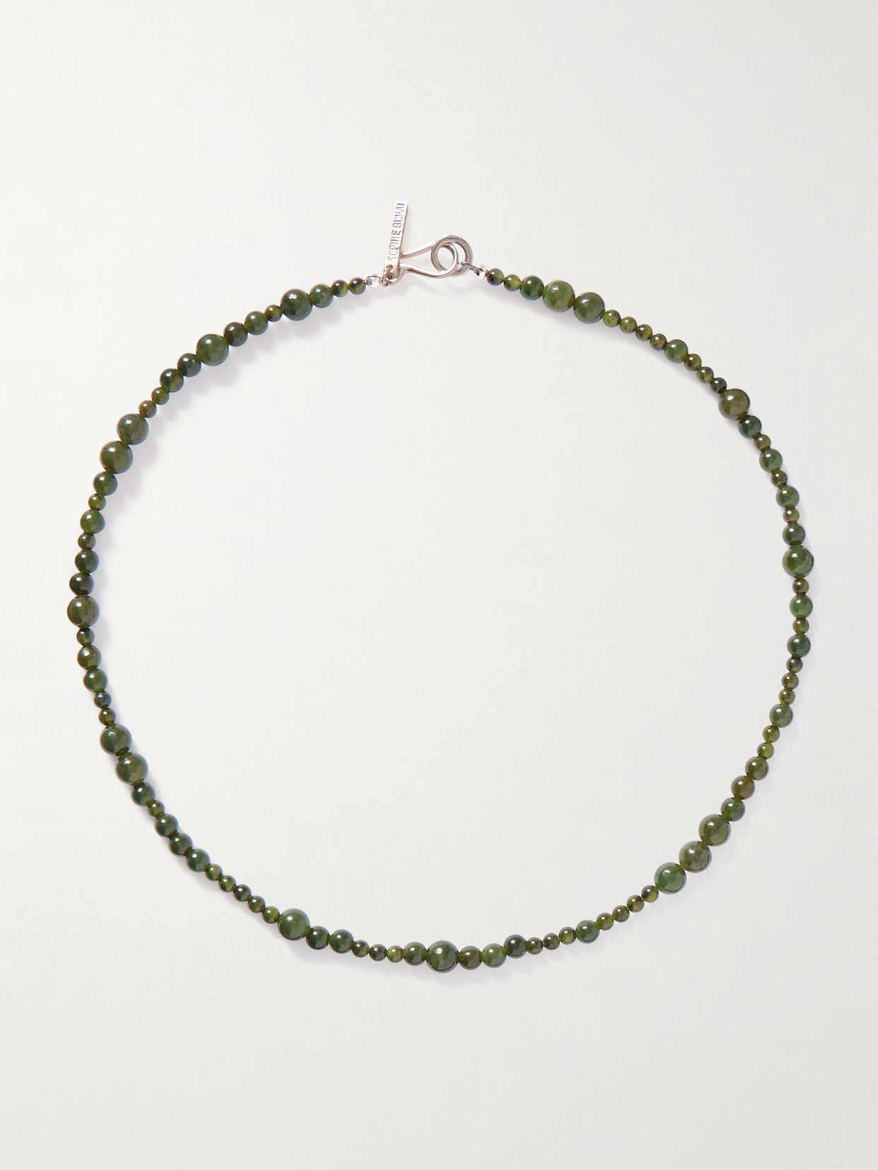 Sophie Buhai Constellation Silver Jade Necklace In Green