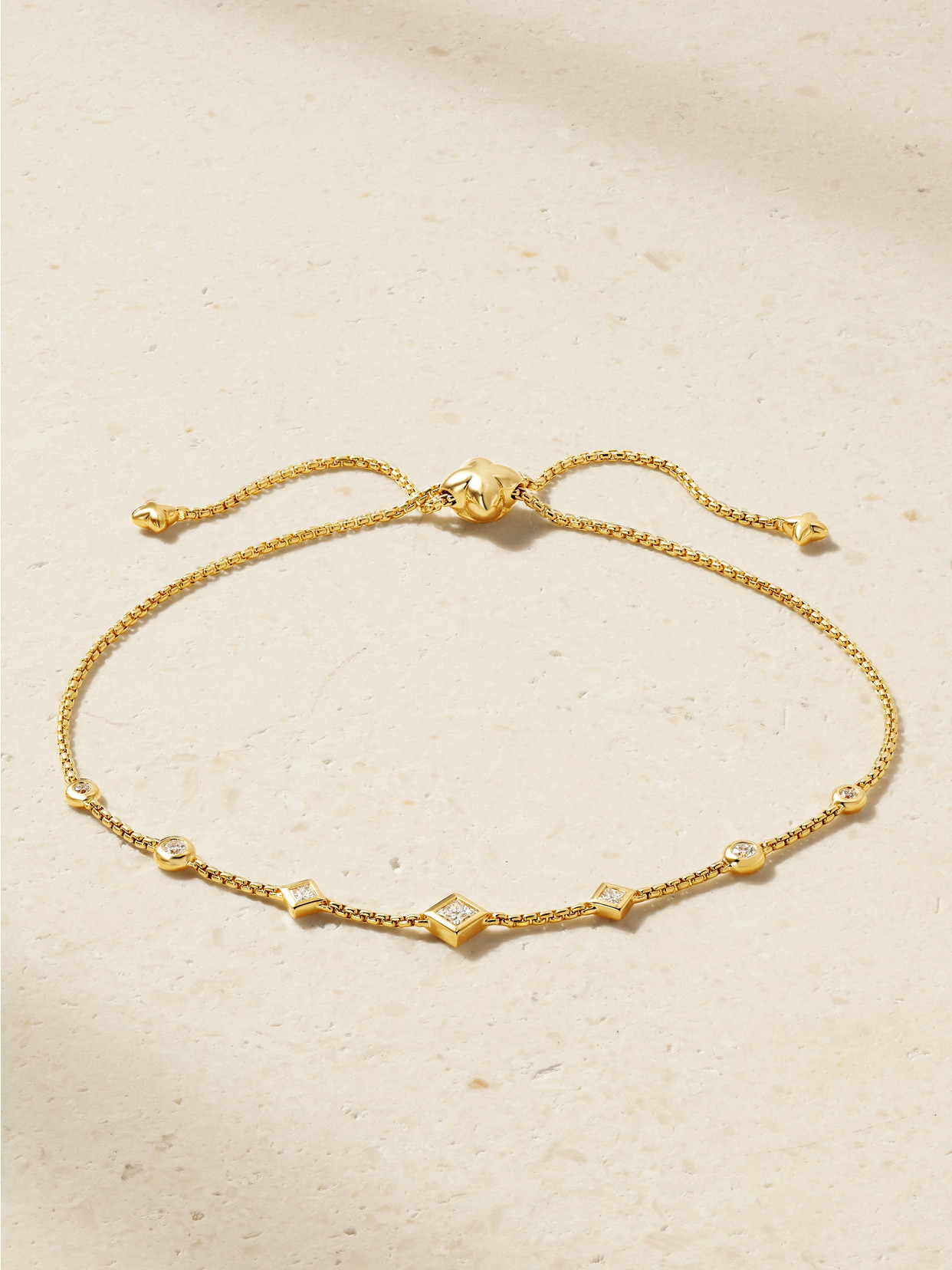 David Yurman Petite Modern Renaissance® 18-karat Yellow Gold Diamond Bracelet
