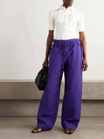 Tory Burch Cotton-blend pants