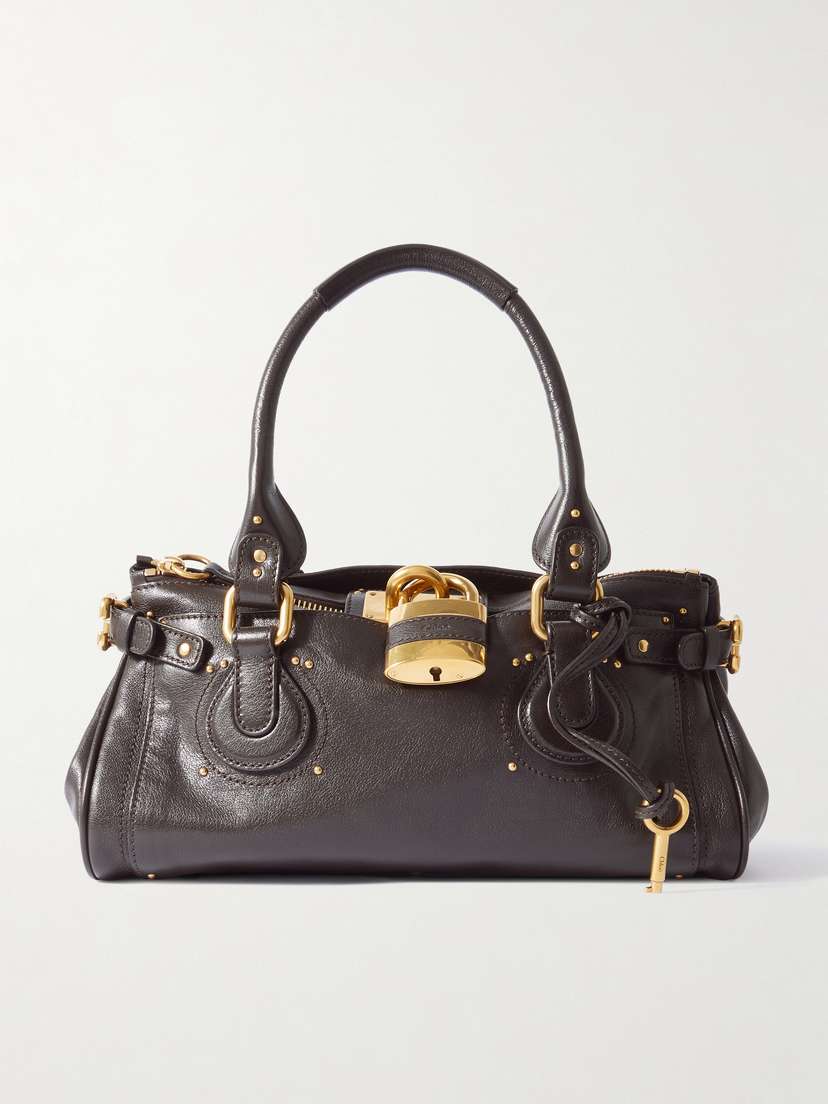 Chloé Paddington Embellished Leather Tote
