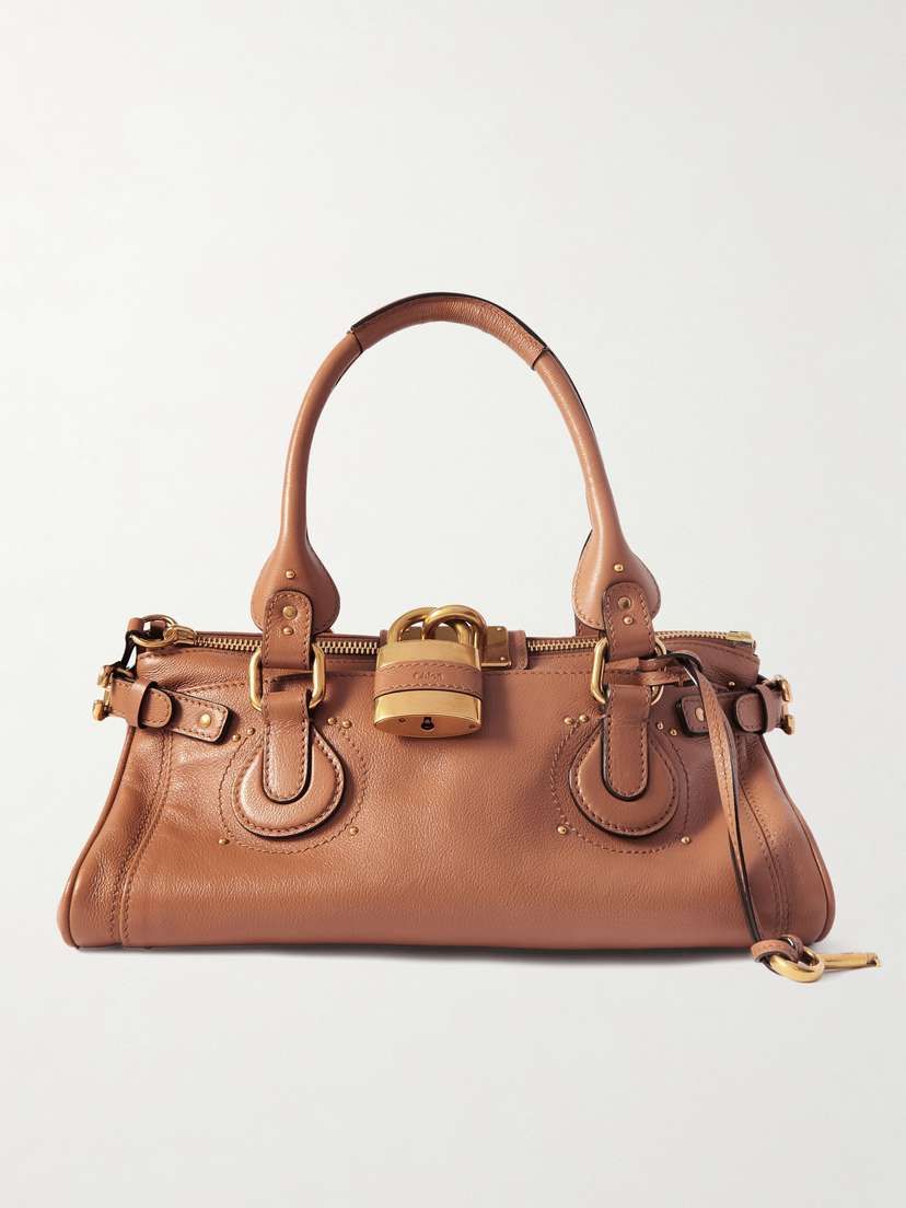 Chloé Paddington Embellished Leather Tote